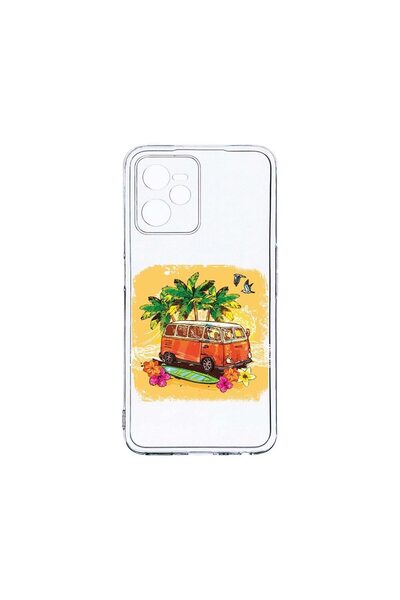 bestcase Husa BestCase¬Æ Clear Silicon 2MM, Compatibila Cu Realme C35, Summer...