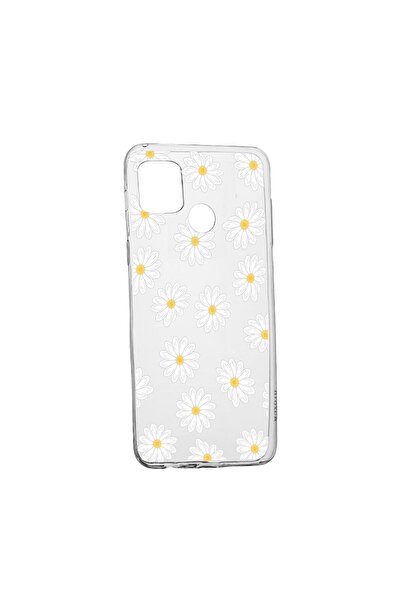 bestcase Husa Silicon Happy Flowers, Compatibila Cu Realme C21Y, rezistenta l...