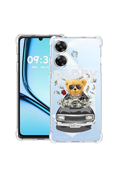 bestcase Husă Antișoc pentru Realme Note 60 / Note 60X cu Design Ursuleț de P...