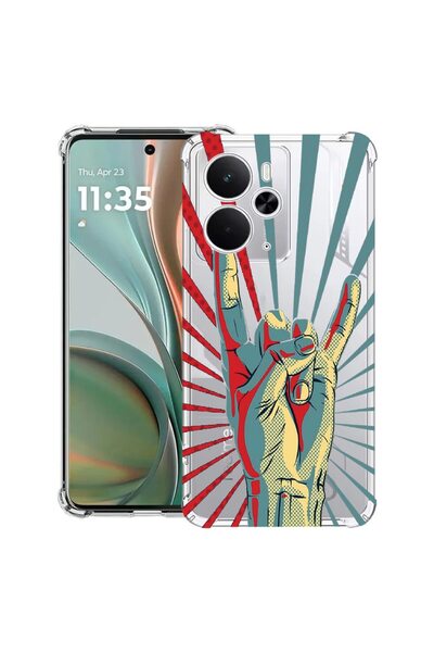 bestcase ¬Æ Husa Anti Shock Compatibil cu Poco M7 Pro 5G, cu Design Rock Fest...