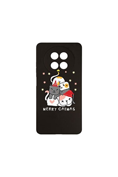 bestcase ¬Æ Husa Slim SIlicon 0.8MM, Compatibila Cu Realme 12 5G, Merry Catma...