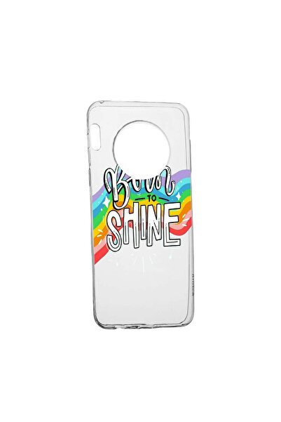 bestcase Husa de protectie cu mesaj Born To Shine, pentru Huawei Mate 30, rez...