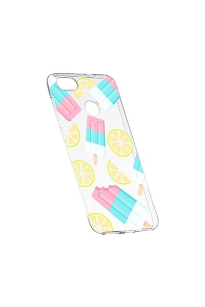 bestcase Силиконов калъф, Прозрачен, Тънък, С дизайн на сладолед, за HTC Desi...