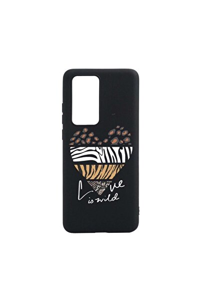 bestcase Husa Silicon Compatibila Cu Huawei P40, Love Is Wild, rezistenta la ...