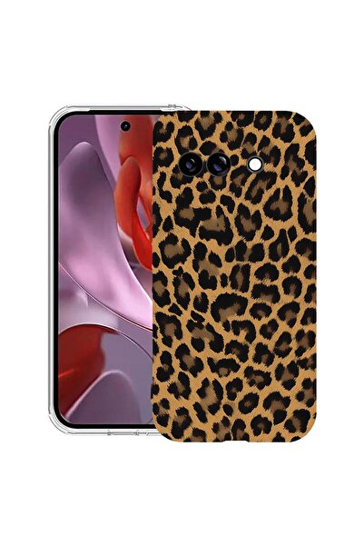 bestcase ¬Æ Husa Anti Shock Compatibila cu Google Pixel 10a, Leopard Pattern,...