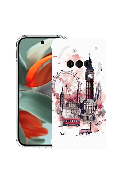 bestcase ¬Æ Husa compatibila Nothing Phone (3a), Anti Shock 1.5MM, Visit Lond...