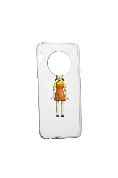 bestcase Husa Silicon Compatibila Cu Huawei Mate 30, Squid Game - Doll Girl, ...