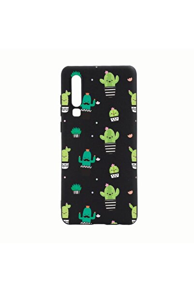 bestcase Husa Huawei P30, Cactus, rezistenta la uzura, anti-alunecare, din si...