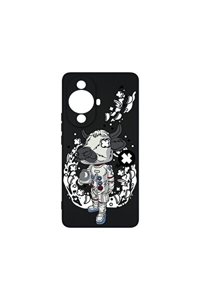 bestcase Θήκη από υγρή σιλικόνη Premium, Συμβατή με Huawei nova 11, Αστροναύτ...
