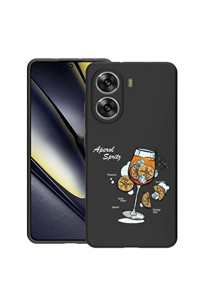 bestcase ¬Æ Husa Slim Silicon pentru Poco X7 Pro, Aperol Spritz, 1992025 B 1844