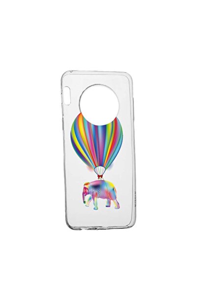 bestcase Husa Silicon Compatibila Cu Huawei Mate 30, Rainbow Elefant, reziste...