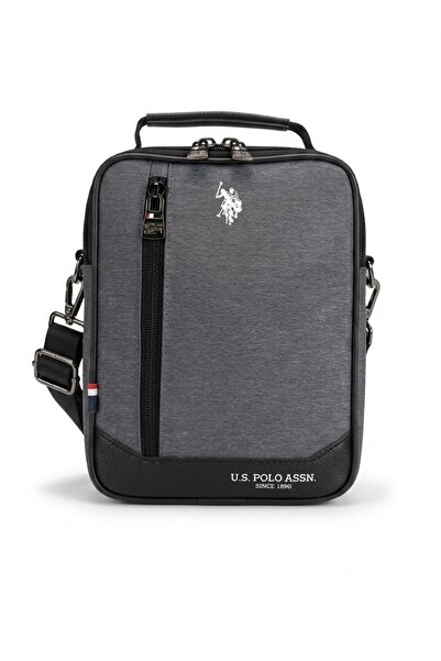U.S. Polo Assn. Gray Men's Çapras Chest and Shoulder Bag Plcpr26084