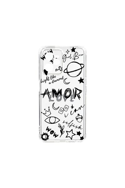 bestcase Αντικραδασμική Θήκη Σιλικόνης 1.5MM, Συμβατή με Realme C35, Goth Lov...