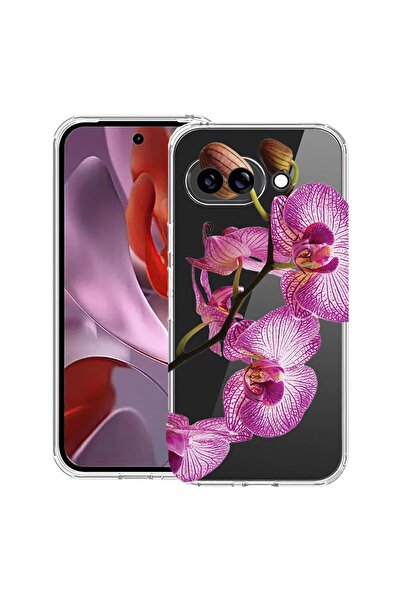 bestcase ¬Æ Husa Anti Shock Съвместима с Google Pixel 9 / Pixel 9 Pro, Флорал...