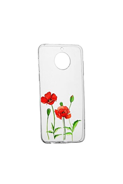 bestcase Husa Silicon Red Flower, Compatibila Cu Nokia G50, rezistenta la uzu...
