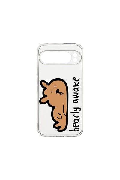 bestcase Husă transparentă din silicon de 2MM, compatibilă cu Google Pixel 9 ...