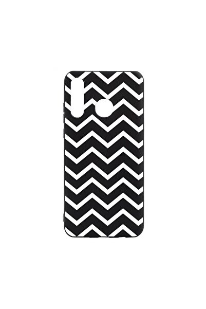 bestcase Husa Silicon Compatibila Cu Huawei P30 Lite, Zebra Line, rezistenta ...