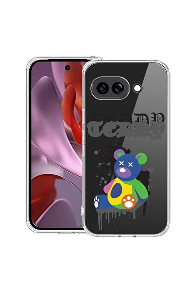 bestcase Husă Antișoc 1.5mm Compatibilă cu Google Pixel 10a, cu design Ursule...