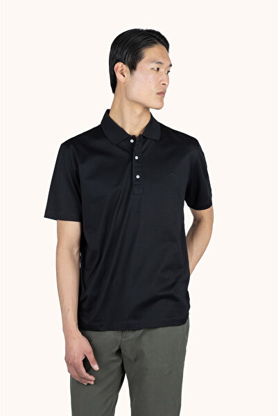 PAUL&SHARK Men's Knitted Cotton Polo Shirt