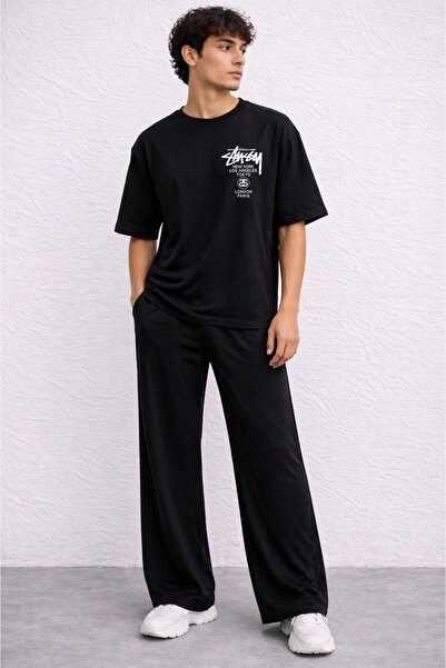 ZAVIXO Men's 2-Piece Set T-Shirt and Pants Modern Look