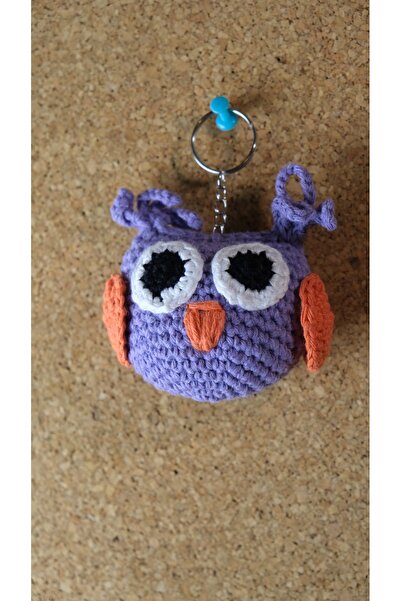 El Yapımı Amigurumi Anahtarlık – Büyük Boy Sevimli Hayvan ve Kalp Figürlü Örgü Anahtarlık