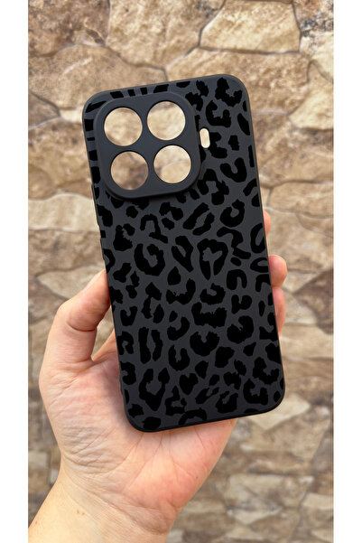 Vip Case Mi 15T PRO Uyumlu Leopar Desenli Silikon Darbe Emici Klasik Korumalı...