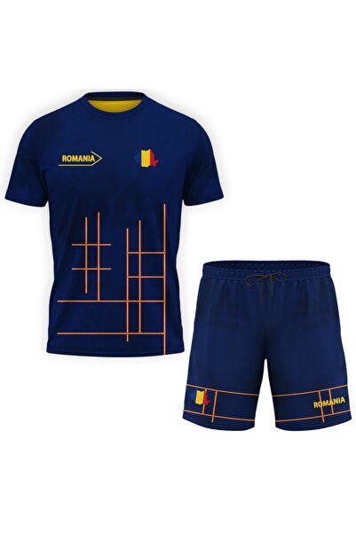 OEM Men's T-shirt and shorts set Romania P065