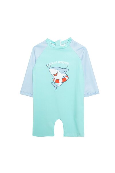 ebebek Hello Baby HelloBaby Erkek Bebek Mayo Dinozor Baskılı