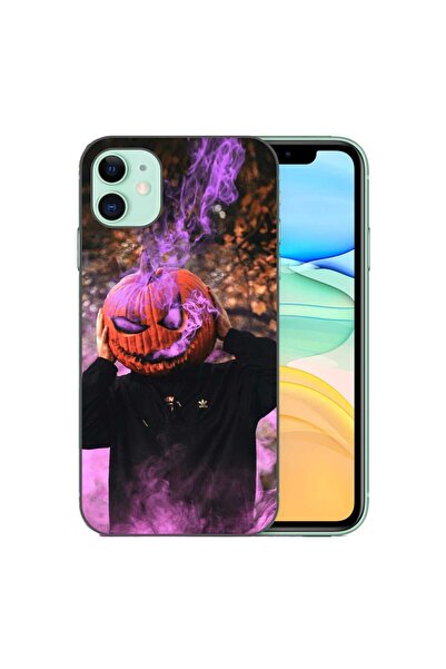 OEM Husa compatibila cu Apple iPhone 11 Silicon Gel Tpu Model Purple Smoked H...