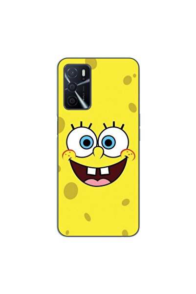 OEM Θήκη συμβατή με Oppo A16 από σιλικόνη gel TPU με σχέδιο Σφουγγαράκης Χαρο...