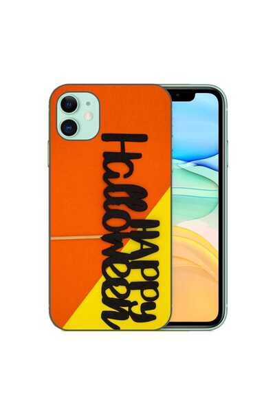 OEM Husa compatibila cu Apple iPhone 11 Silicon Gel Tpu Model Happy Halloween...