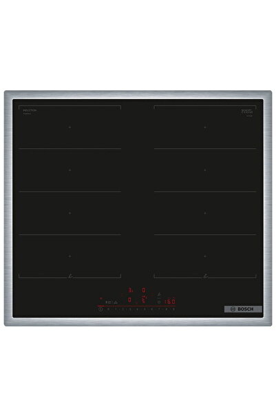 Bosch Serie 6 PXX645HC1E Plită cu inducție încorporabilă, 60 cm, 4 zone de gă...