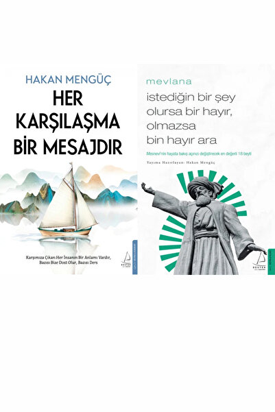 Destek Yayınları Her Karşılaşma Bir Mesajdır ve Mevlana İstediğin Bir Şey Olu...