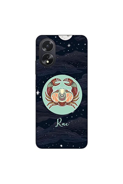 OEM Калъф, съвместим с Oppo A38 4G, силиконов гел TPU, с шарка Хороскоп Рак