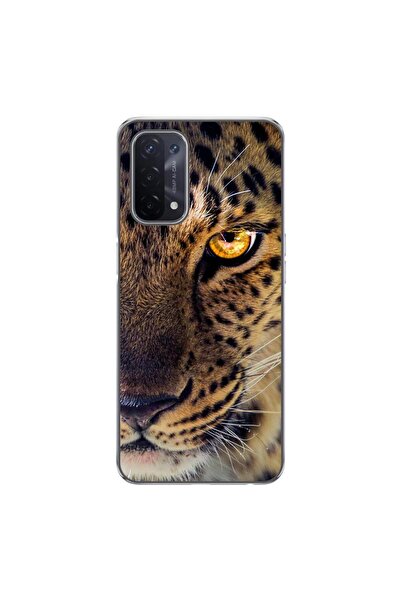 OEM Θήκη συμβατή με Oppo A54 5G, A74 5G, από σιλικόνη gel TPU με σχέδιο λεοπά...