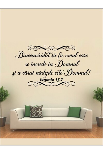 As Sticker perete Binecuvantat sa fie omul care...