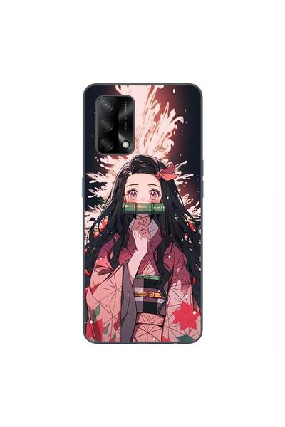 OEM Husa compatibila cu Oppo A74 4G Silicon Gel Tpu Model Demon Slayer Nezuko
