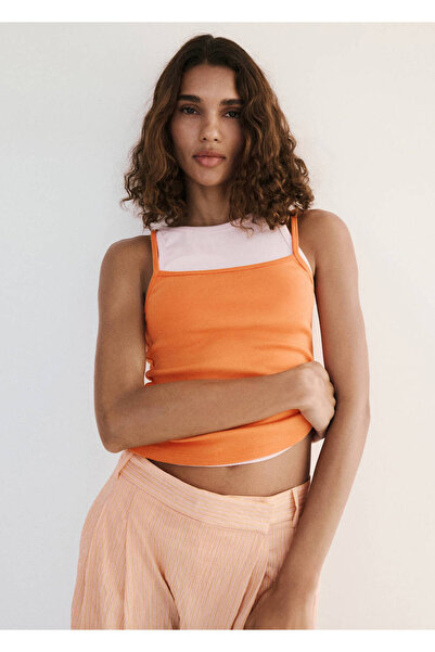 MANGO Woman İnce askılı bluz