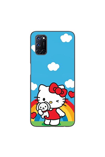 OEM Husa compatibila cu Oppo A72 Silicon Gel Tpu Model Hello Kitty Rainbow