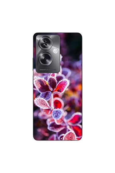 OEM Husa compatibila cu Oppo A79 5G Silicon Gel Tpu Model Flori Inghetate