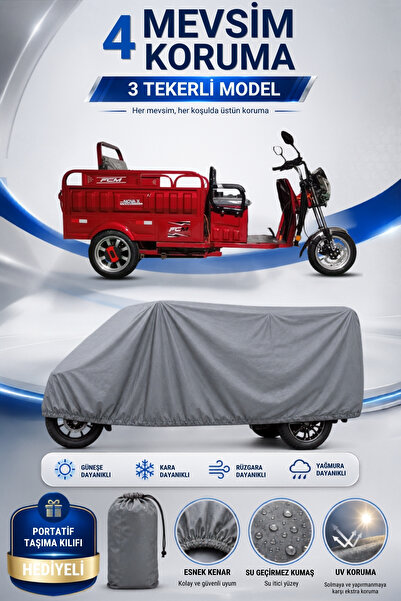 Motobros Motorcycle Tarpaulin Falcon Julia 9000 3-Wheeled Electric Vehicle Ta...