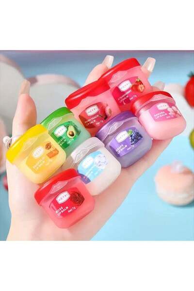 heyxi Hydrating Lip Balm Set - Assorted Fruit & Flower Flavors (8-Pack) for S...