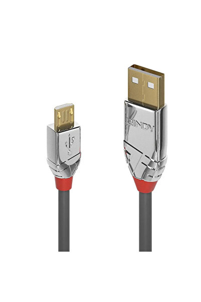 LİNDY USB 2.0 Kabel Typ A/Micro-B Cromo Line M/M 1m