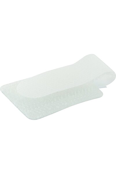 Schwaiger Klett-Wandclip 90 x 12 x 2mm Wei√ü 10St√ºck