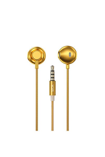 wekome Seria YC05 Sakin - Căști intraauriculare cu fir jack 3,5 mm (Z≈Çoty)