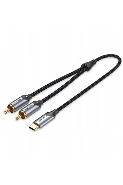 Vention Kabel Audio USB-C na 2RCA mƒôski 1m