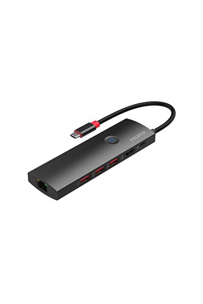 MicroConnect Mini-dock premium USB-C la HDMI, RJ45, HDMI 4K la 60Hz, 3x USB A...