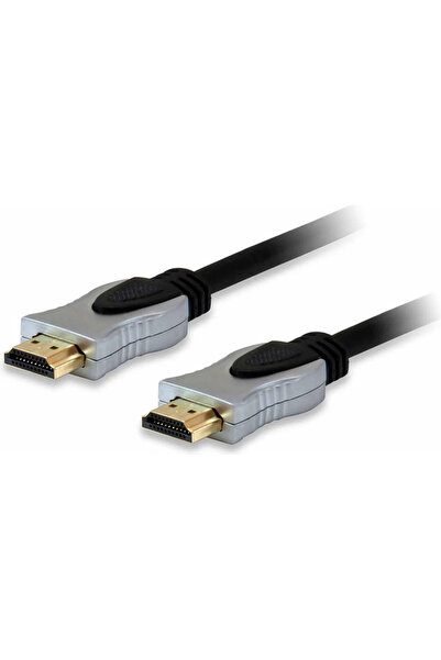 EQUIP HDMI HS Ethernet 2.0 18Gb Alu. 4K/60Hz 5.00m schwarz Polybeutel