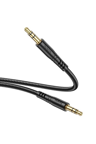 hoco. Cablu Hoco Jack 3.5mm - Jack 3.5mm 1 m negru