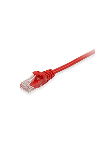 EQUIP Cablu patch Cat6A U/UTP 2xRJ45 1.00m roșu LSZH pungă de plastic